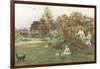 In the Artist's Garden, Yapton, Sussex-Thomas J. Lloyd-Framed Giclee Print