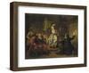 In the Artist's Studio, C.1792-95 (Oil on Canvas)-Michel Garnier-Framed Giclee Print