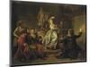 In the Artist's Studio, C.1792-95 (Oil on Canvas)-Michel Garnier-Mounted Giclee Print