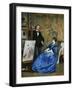 In the Artist's Studio-Gustave Leonhard de Jonghe-Framed Giclee Print