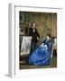 In the Artist's Studio-Gustave Leonhard de Jonghe-Framed Giclee Print