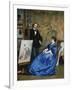 In the Artist's Studio-Gustave Leonhard de Jonghe-Framed Giclee Print