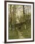 In the Barbizon Woods in 1875-Mihaly Munkacsy-Framed Giclee Print