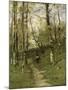 In the Barbizon Woods in 1875-Mihaly Munkacsy-Mounted Giclee Print