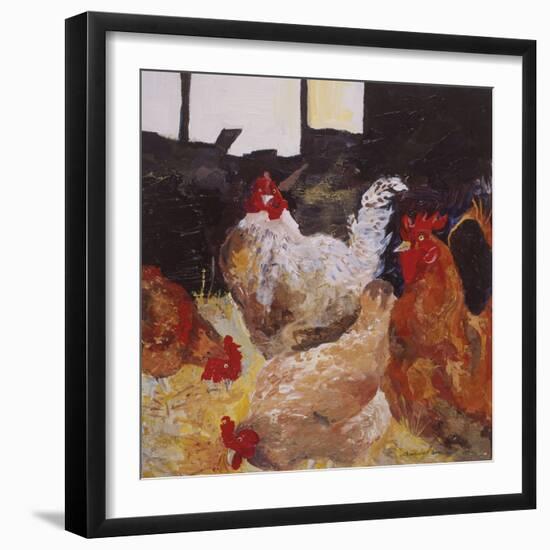 In the Barn-Anuk Naumann-Framed Giclee Print