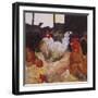 In the Barn-Anuk Naumann-Framed Giclee Print