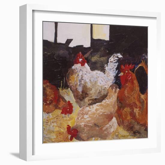 In the Barn-Anuk Naumann-Framed Giclee Print