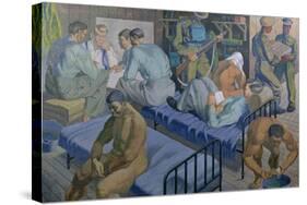 In the Barracks, 1989-Osmund Caine-Stretched Canvas