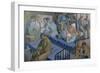 In the Barracks, 1989-Osmund Caine-Framed Giclee Print