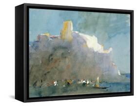 In the Bay of Sorrento-Hercules Brabazon Brabazon-Framed Stretched Canvas