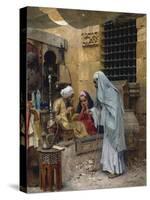 In the Bazaar-Charles Wilda-Stretched Canvas