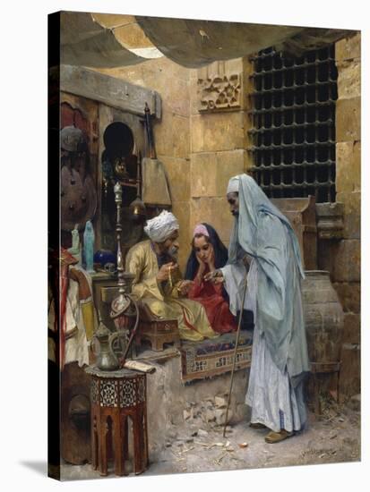 In the Bazaar-Charles Wilda-Stretched Canvas