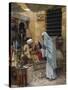 In the Bazaar-Charles Wilda-Stretched Canvas