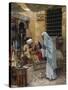 In the Bazaar-Charles Wilda-Stretched Canvas