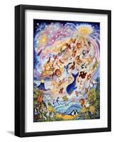 In the Beginning 2-Bill Bell-Framed Giclee Print