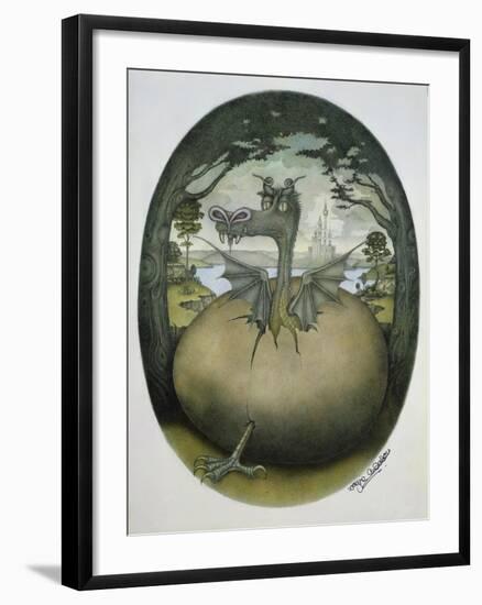 In the Beginning-Wayne Anderson-Framed Giclee Print