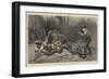 In the Bengal Jungle, a Critical Moment-John Charlton-Framed Giclee Print