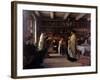 In the Beth Hamidrash-Isidor Kaufmann-Framed Art Print