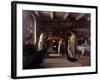 In the Beth Hamidrash-Isidor Kaufmann-Framed Art Print