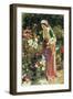 In the Bey's Garden, 1865-John Frederick Lewis-Framed Giclee Print