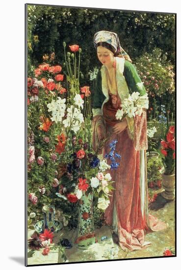 In the Bey's Garden, 1865-John Frederick Lewis-Mounted Giclee Print