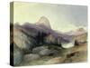 In the Bighorn Mountains, 1889-Thomas Moran-Stretched Canvas
