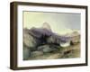 In the Bighorn Mountains, 1889-Thomas Moran-Framed Giclee Print