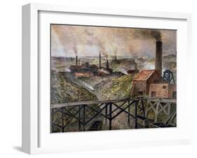 In the Black Country, 1890-Constantin Meunier-Framed Giclee Print