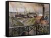 In the Black Country, 1890-Constantin Meunier-Framed Stretched Canvas