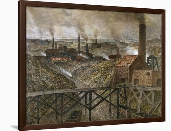 In the Black Country, Ca. 1893-Constantin Meunier-Framed Art Print