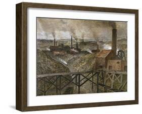 In the Black Country, Ca. 1893-Constantin Meunier-Framed Art Print