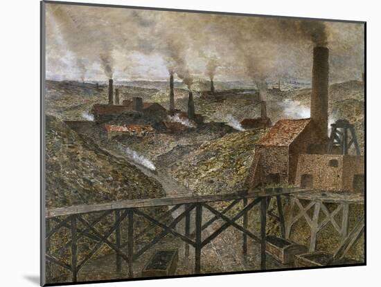 In the Black Country, Ca. 1893-Constantin Meunier-Mounted Art Print