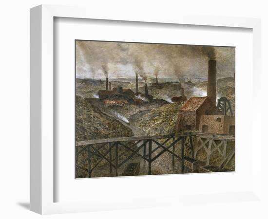 In the Black Country, Ca. 1893-Constantin Meunier-Framed Art Print