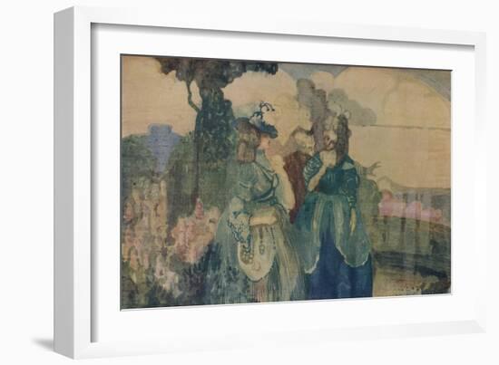 'In the Blue Country or Colloque Sentimentale', c1895-Charles Conder-Framed Giclee Print