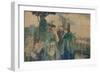 'In the Blue Country or Colloque Sentimentale', c1895-Charles Conder-Framed Giclee Print