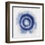 In the Blues III-Eva Watts-Framed Art Print