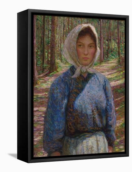 In the Bohmerwald, (Oil on Canvas)-Lilla Cabot Perry-Framed Stretched Canvas