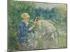 In the Bois De Boulogne, C.1875-9-Berthe Morisot-Mounted Giclee Print