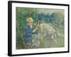 In the Bois De Boulogne, C.1875-9-Berthe Morisot-Framed Giclee Print