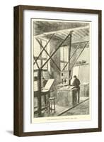 In the Book Printing House of Christophe Plantin-null-Framed Giclee Print