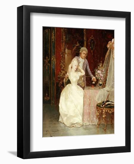 In the Boudoir-Ettore Simonetti-Framed Giclee Print