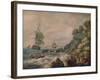 In the Bristol Channel, 1787-Nicholas Pocock-Framed Giclee Print