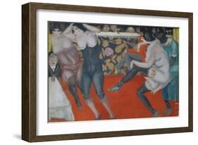 In the Cabaret, 1913-Boris Dmitryevich Grigoriev-Framed Giclee Print