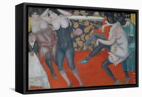 In the Cabaret, 1913-Boris Dmitryevich Grigoriev-Framed Stretched Canvas