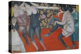 In the Cabaret, 1913-Boris Dmitryevich Grigoriev-Stretched Canvas