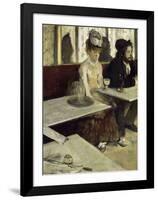 In the Cafe, 1873-Edgar Degas-Framed Giclee Print