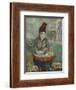 In the Café. Agostina Segatori in Le Tambourin, 1887-1888-Vincent van Gogh-Framed Giclee Print