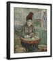 In the Cafe: Agostina Segatori in Le Tambourin, 1887-Vincent van Gogh-Framed Art Print