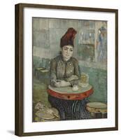 In the Cafe: Agostina Segatori in Le Tambourin, 1887-Vincent van Gogh-Framed Art Print