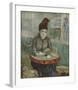 In the Cafe: Agostina Segatori in Le Tambourin, 1887-Vincent van Gogh-Framed Art Print